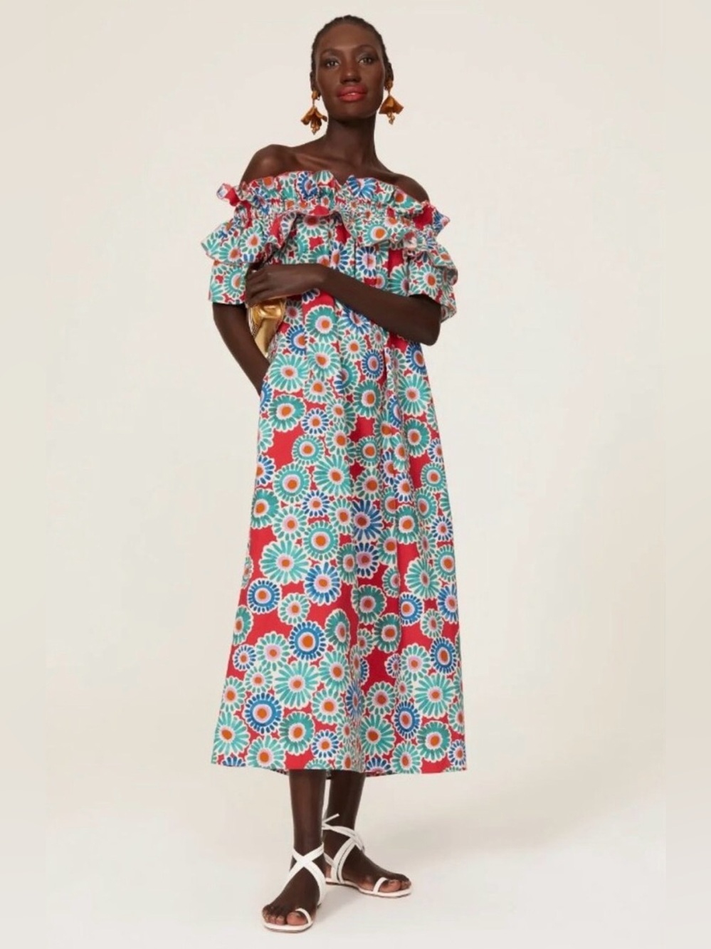 La DoubleJ Crazy Daisy Breakfast Dress